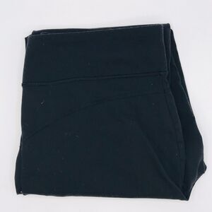 Duluth Trading Co Casual Leggings Side Zip Pocket Nylon Blend Black Women L x 29